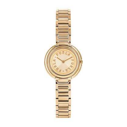 FURLA WW00031016L2 Watch - Icon Shape Gold Handbag with 2 Year Warranty, Premium Quality, Elegant Design for Everyday Use