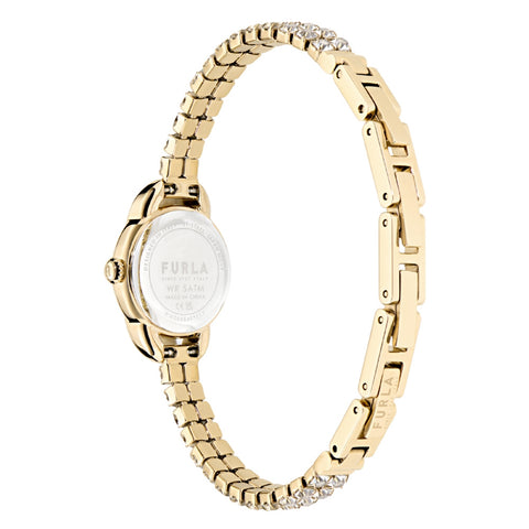 WW00064010L2 FURLA MINI SHAPE Elegant Design Yellow Gold 2-Year Warranty Authentic Luxury Watch