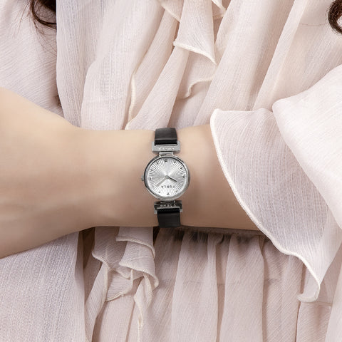 Furla WW00069001L1 Twist Watch Stylish Black and White De | IPPO