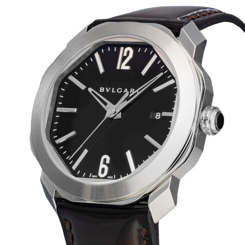 BVLGARI OC41C1SLD/X Watch - Octo Roma 2-Year Warranty Black - Luxury Timepiece with Elegant Design (Image 2)