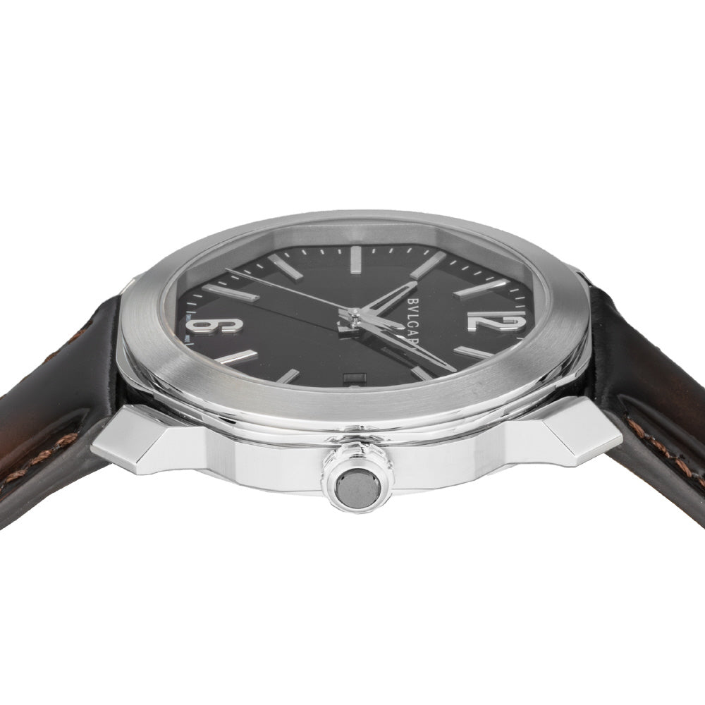 BVLGARI OC41C1SLD/X Watch - Octo Roma 2-Year Warranty Black - Luxury Timepiece with Elegant Design (Image 4)