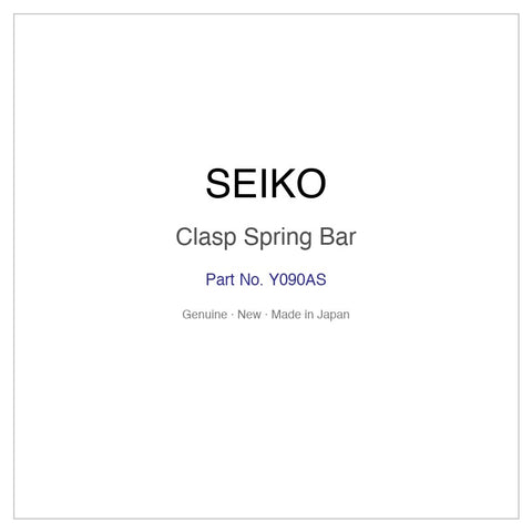 SEIKO Y090AS Clasp Spring Bar for SSQV001 SSQV003 SSQV004 SSQV004J SSQV006 and More Models