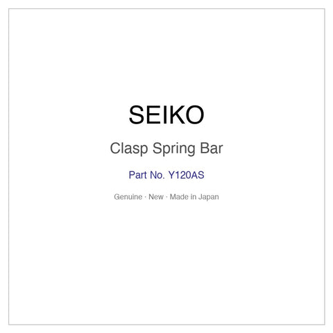 SEIKO Y120AS Clasp Spring Bar for STPX023 STPX023J STPX025 SUP277P1 SUP279P1 and More Models