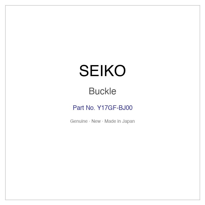 SEIKO Y17GF-BJ00 Buckle for SWDJ002 SWDJ024 SWDS002 SWDS004 and More Models