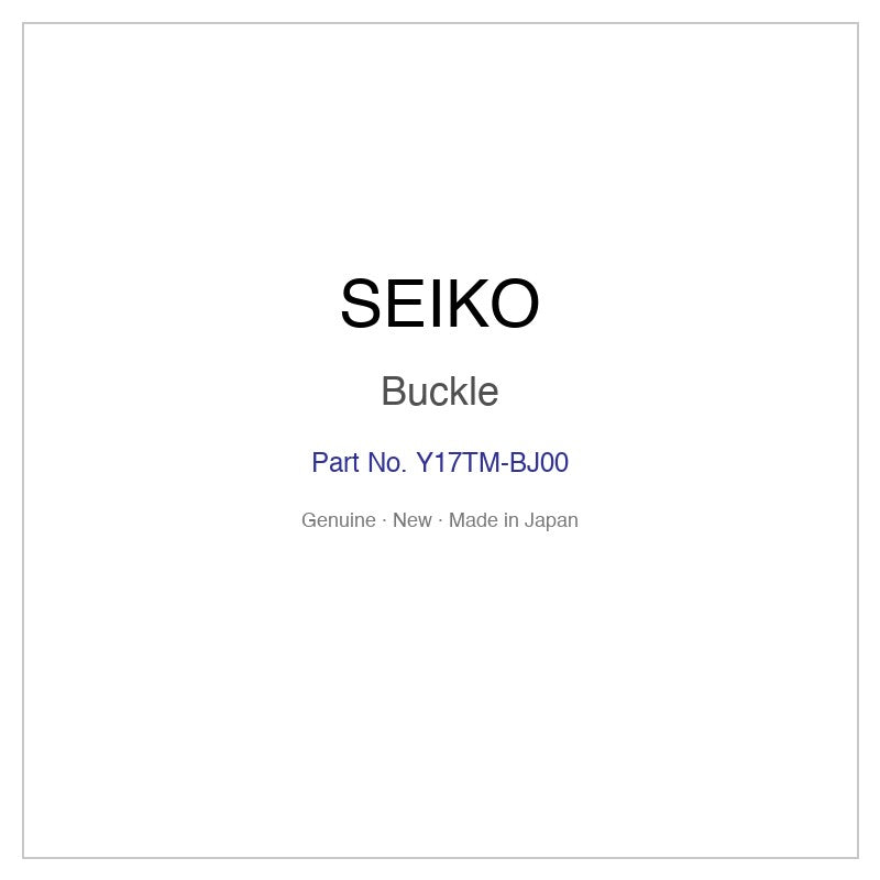 SEIKO Y17TM-BJ00 Buckle for SADX001 SADX013 SADX01G SADX01H SADX01M and More Models