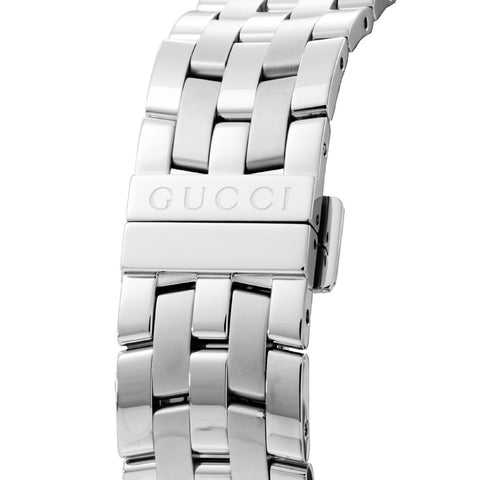 GUCCI YA055217 Luxury G-Class Watch 2-Year Warranty Blue Dial Stainless Steel Case Water Resistant