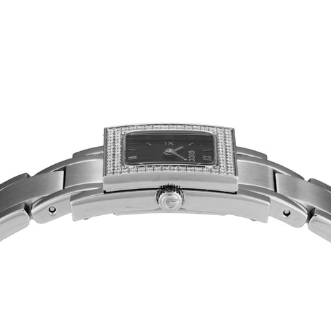 GUCCI YA079608 Luxury Black Watch Stainless Steel Case Water Resistant 2-Year Warranty Elegant Design