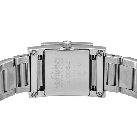 GUCCI YA079608 Luxury Black Watch Stainless Steel Case Water Resistant 2-Year Warranty Elegant Design