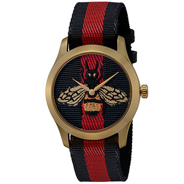 GUCCI YA1264061 Watch - G-Timeless Blue Dial Stainless Steel Case 2-Year Warranty Elegant Design