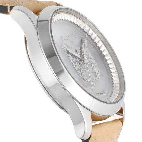 GUCCI YA1264112 G-Timeless Blue Dial Stainless Steel Case Quartz Movement 2-Year Warranty