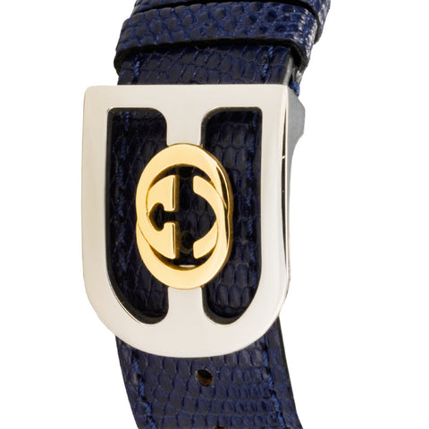 GUCCI YA1264122 G-Timeless Blue Dial Stainless Steel Water Resistant 2-Year Warranty