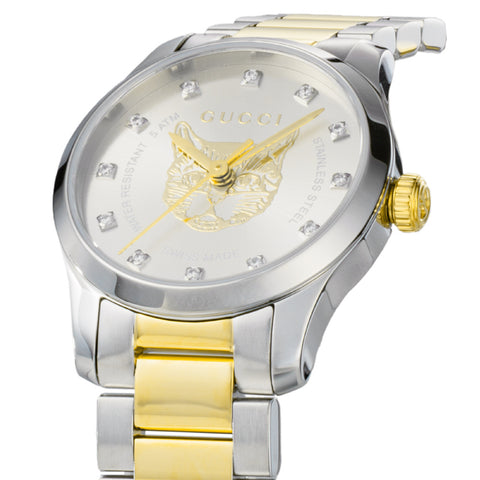 GUCCI YA1265016 Watch - G-Timeless Silver Watch 2-Year Warranty Elegant Design Swiss Movement (Image 2)
