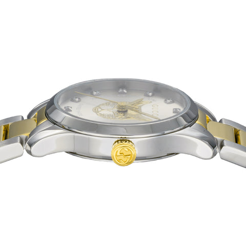 GUCCI YA1265016 Watch - G-Timeless Silver Watch 2-Year Warranty Elegant Design Swiss Movement (Image 4)