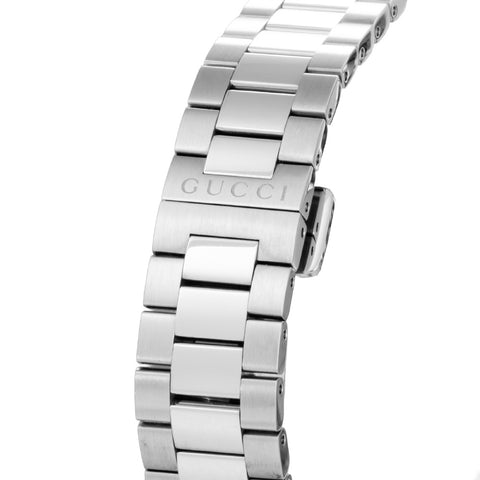 GUCCI YA1265031 G-Timeless Silver Stainless Steel Elegant Design 2-Year Warranty Classic Style