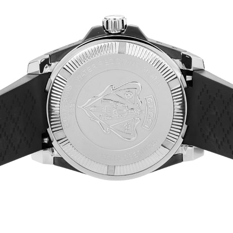 GUCCI YA136201 Dive 2-Year Warranty Black Stainless Steel Water Resistant Luxury Watch