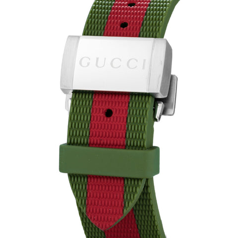 GUCCI YA136349 Dive 2-Year Warranty Black Stainless Steel Water Resistant Elegant Design