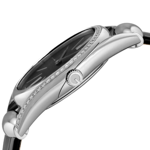 GUCCI YA139403 Horsebit Design Black Stainless Steel Water Resistant 2-Year Warranty Luxury Watch
