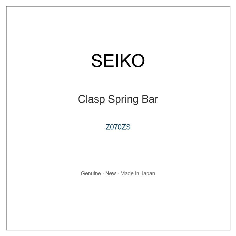 SEIKO Z070ZS Watch Parts