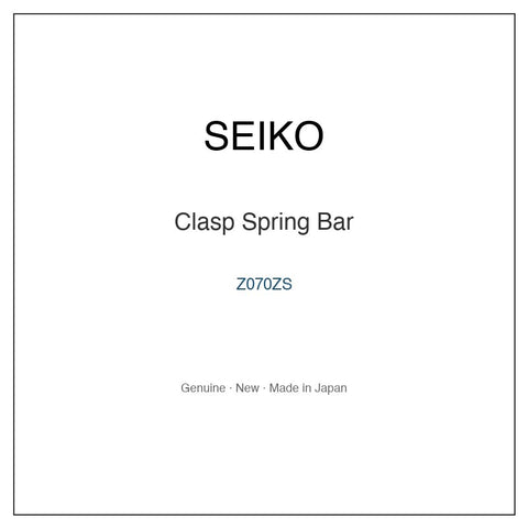 SEIKO Z070ZS Watch Parts