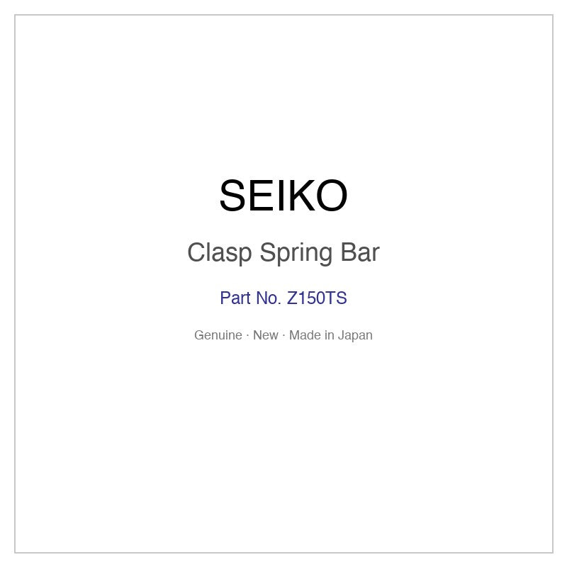 SEIKO Z150TS Clasp Spring Bar for SSC880P9 SSC890P9 SSC892P9 SSC892PX SSC893P9 and More Models