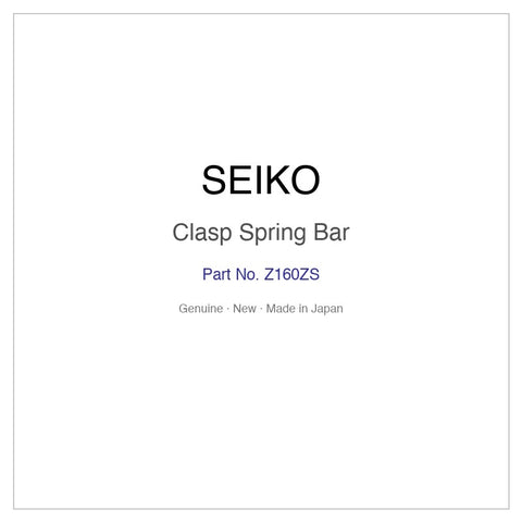 SEIKO Z160ZS Clasp Spring Bar for SNE385P1 SNE387P1 SNE388P1 SNE390P1 SNE403P9 and More Models