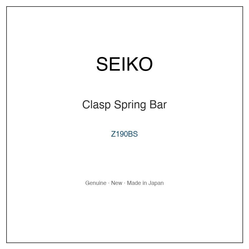 SEIKO Z190BS Watch Parts