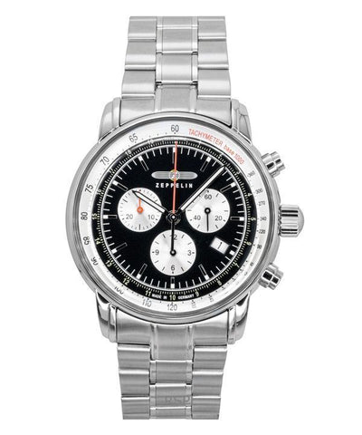 ZEPPELIN 70393 Hindenburg Moonphase Watch with 2 Year Warranty Genuine Product Elegant Navy Design and Precision Craftsmanship