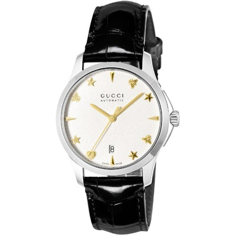 GUCCI G-Timeless 2-Year Warranty YA126468 Silver [Parallel Import]