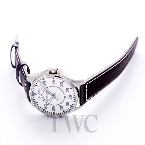 Hamilton H64615555 Watch - Khaki Aviation Pilot Day Date Auto (Image 7)