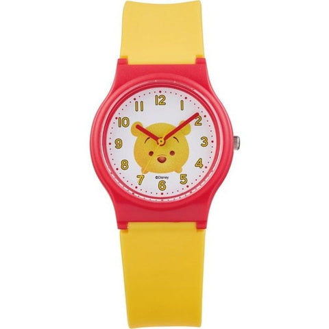 CITIZEN V06A-505VK Watch - Q&Q Analog Disney TSUMTSUM Winnie the Pooh Waterproof Watch with Urethane Strap