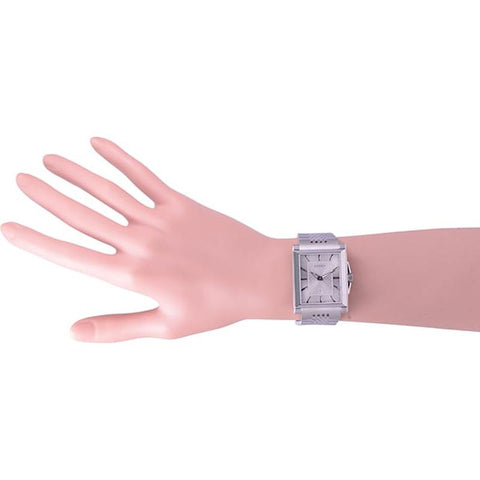 GUCCI Rectangle 2-Year Warranty Silver YA138403 [Parallel Import]