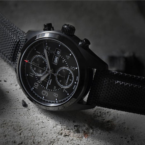 Hamilton H71626735 Watch - Khaki Field Auto Chrono (Image 8)