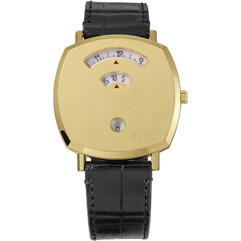 GUCCI Grip 2-Year Warranty Gold YA157446 [Parallel Import]