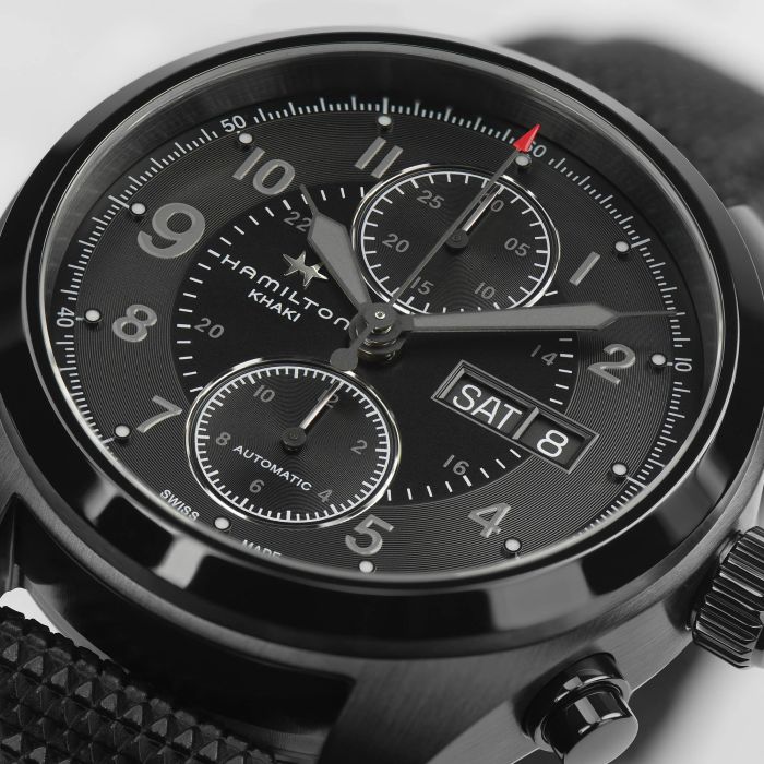 Hamilton H71626735 Watch - Khaki Field Auto Chrono (Image 3)