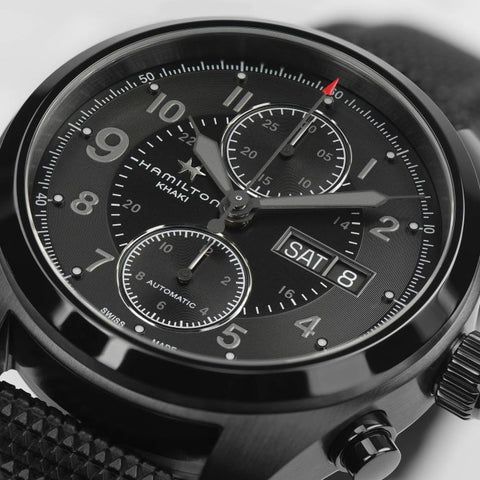 Hamilton H71626735 Watch - Khaki Field Auto Chrono (Image 3)