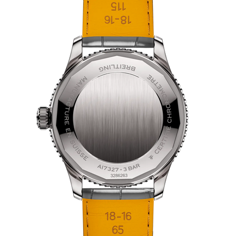 Breitling A17327381B1P1 Chronograph Automatic Swiss Movement Stainless Steel Water-Resistant Elegant Design