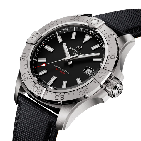 Breitling A17328101B1X1 Watch - Chronograph Swiss Automatic 300m Water Resistant Blue Dial Stainless Steel Bracelet (Image 2)