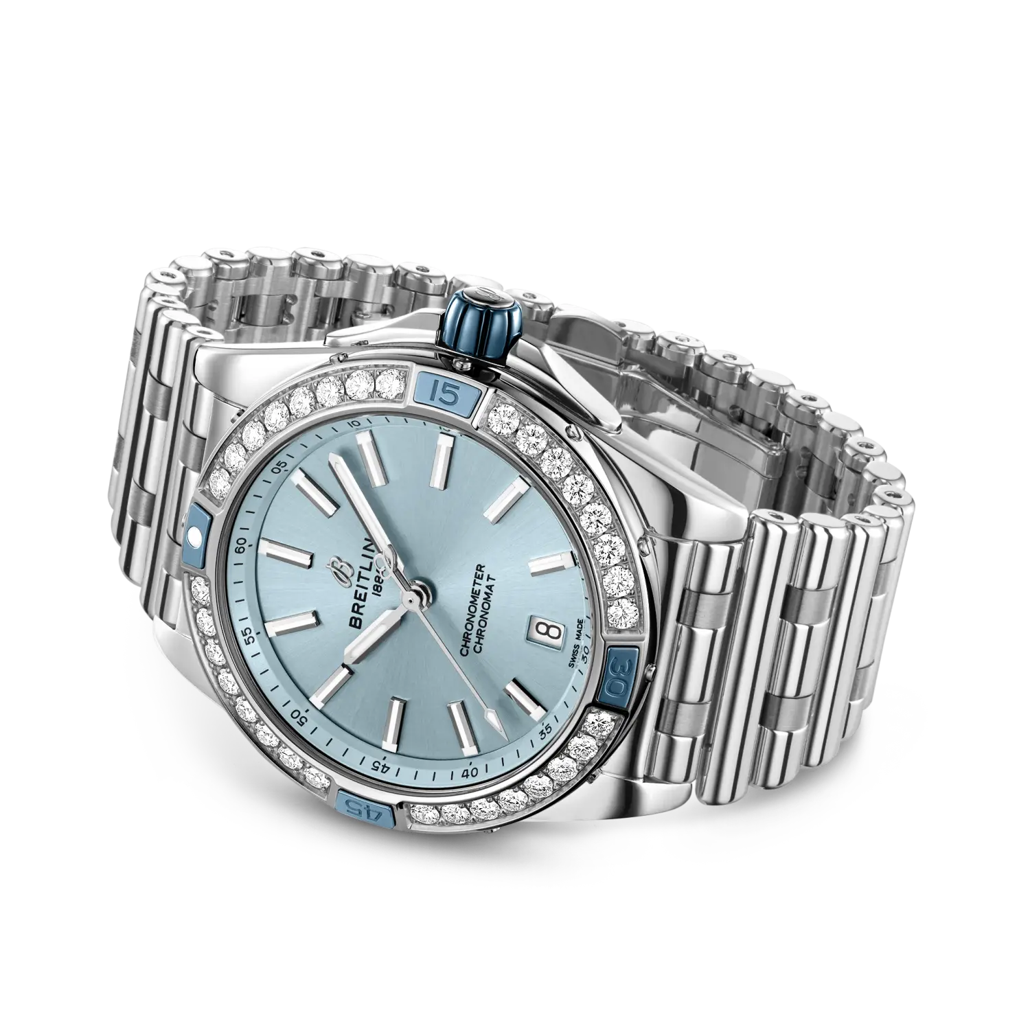 Breitling A17356531C1A1 Watch - Super Chronomat Automatic 38 (Image 3)