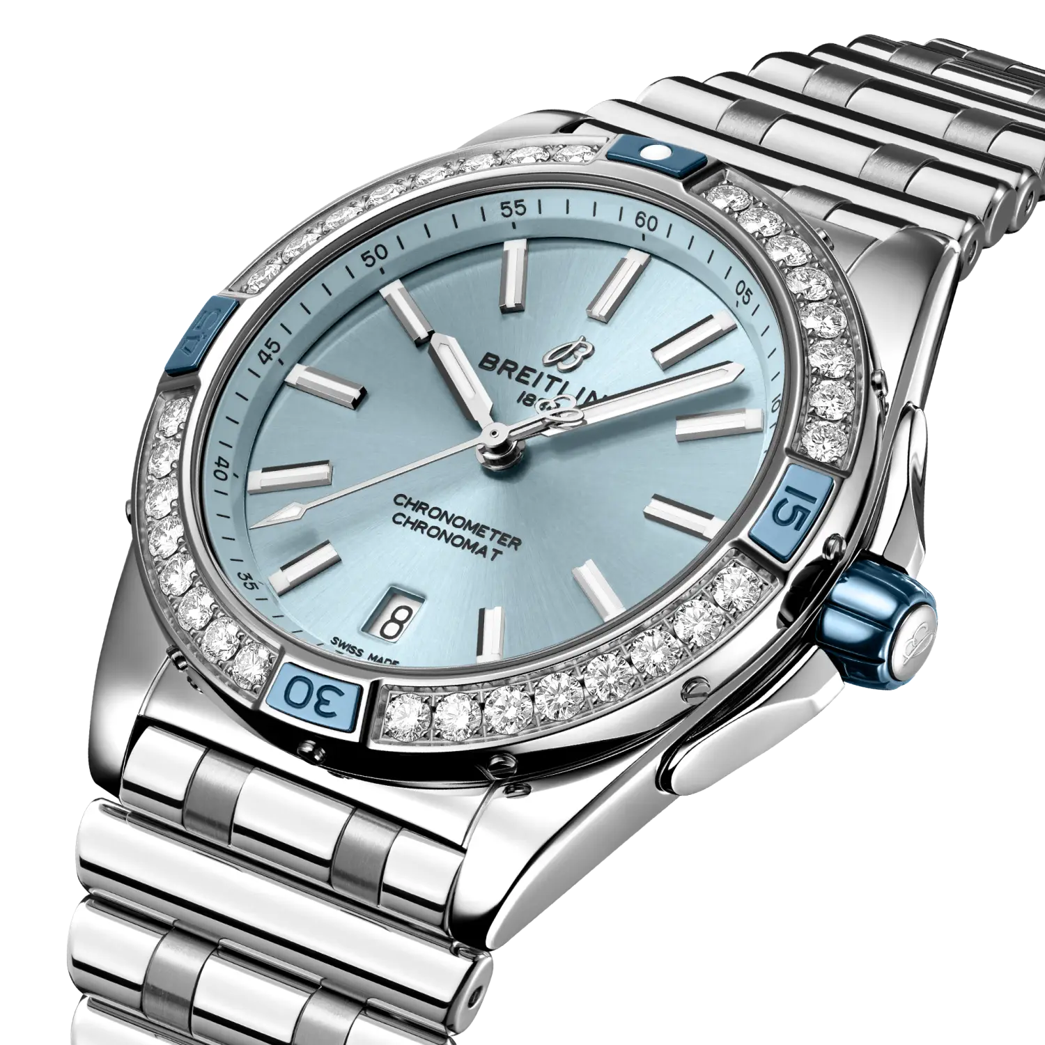 Breitling A17356531C1A1 Watch - Super Chronomat Automatic 38 (Image 2)