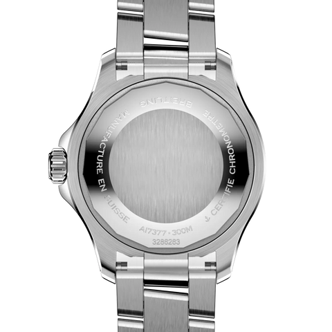 Breitling A17377211A1A1 Watch - Stainless Steel Case Chronograph Blue Dial Automatic Movement (Image 4)