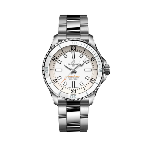 Breitling A17377211A1A1 Watch - Stainless Steel Case Chronograph Blue Dial Automatic Movement