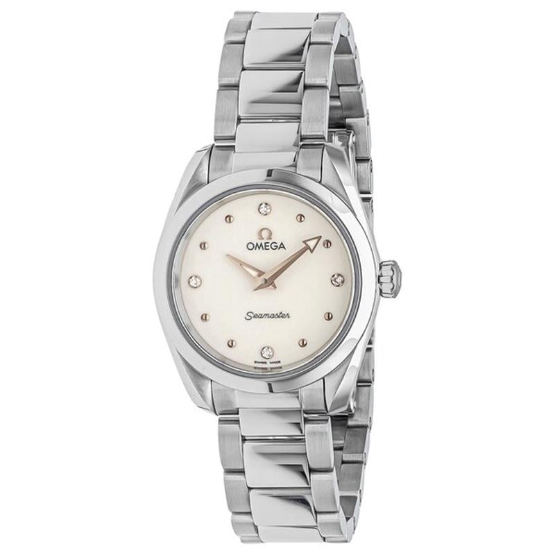 OMEGA 220.10.28.60.54.001 Watch - Seamaster Aqua Terra 5-Year Warranty White [Parallel Import]