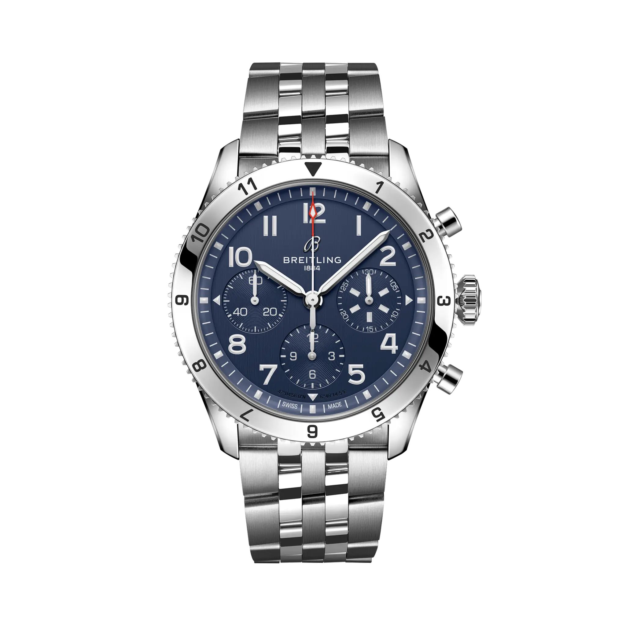 Breitling A233801A1C1A1 Watch - Chronometer Certified Automatic Swiss Movement Stainless Steel Case Sapphire Crystal