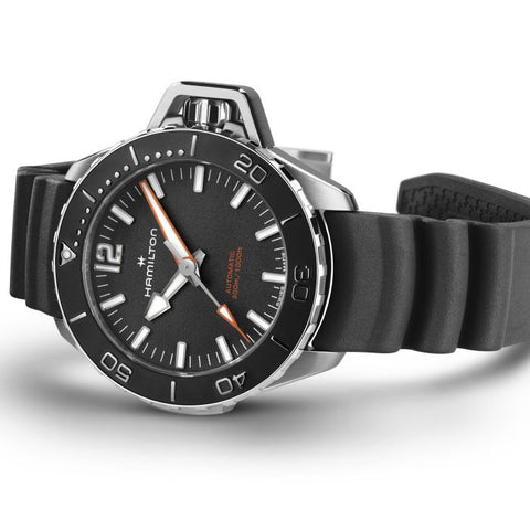 Hamilton H77455330 Watch - Khaki Navy Openwater Auto (Image 5)