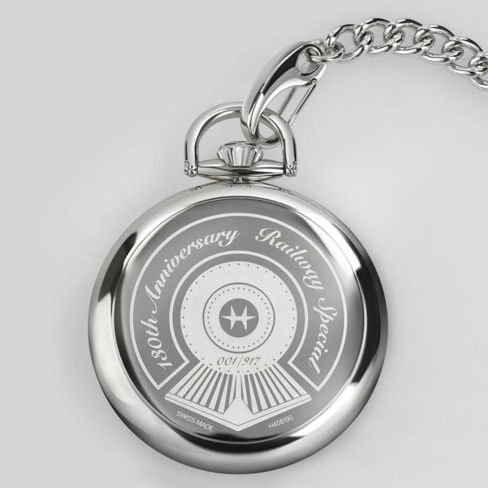 Hamilton H40819110 Watch - American Classic RailRoad Pocket Watch | Limited Edition (Image 6)