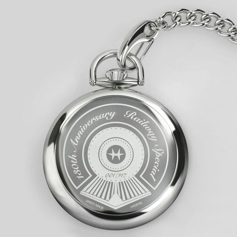 Hamilton H40819110 Watch - American Classic RailRoad Pocket Watch | Limited Edition (Image 6)