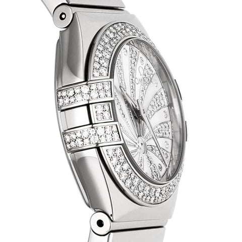 OMEGA 123.55.24.60.55.014 Watch - Constellation Quartz Ladies Metal Bracelet Parallel Import 5-Year Warranty (Image 3)