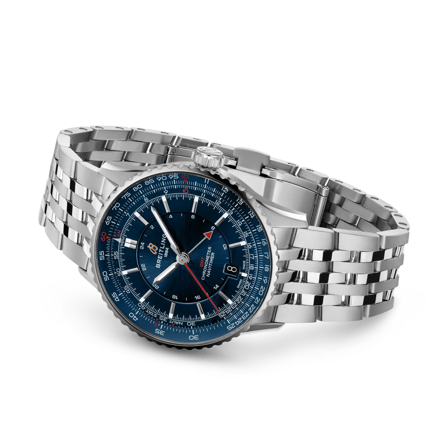 Breitling A323103A1C1A1 Watch - GMT 41 Watch Japan Official (Image 3)