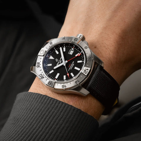 Breitling A32320101B1X1 Watch - Superocean Automatic 42mm Water Resistant Chronometer Stainless Steel Bracelet (Image 5)