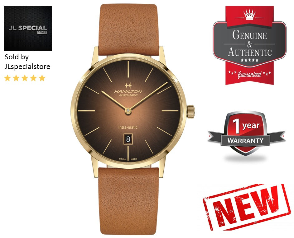Hamilton H38735501 Watch - American Classic Intra-Matic Auto (Image 4)